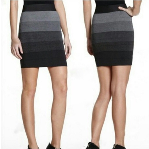 BCBGMaxAzria Dresses & Skirts - BCBGMaxAzria Bandage Skirt ombré small